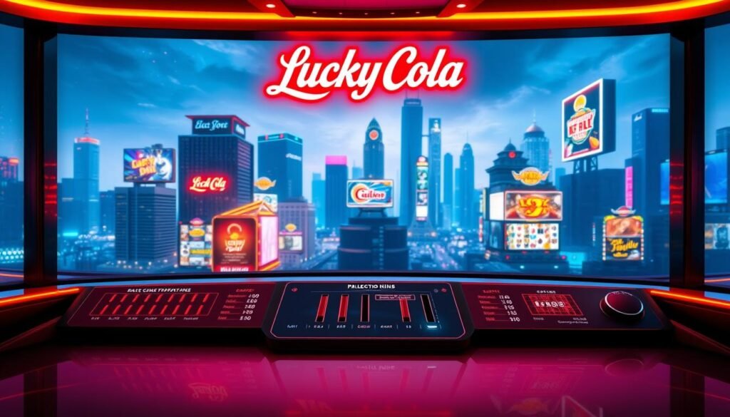 Lucky Cola Casino Interface