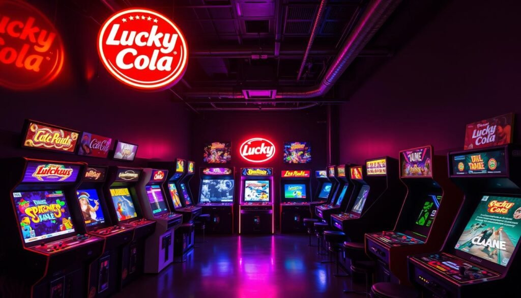 Lucky Cola game selection