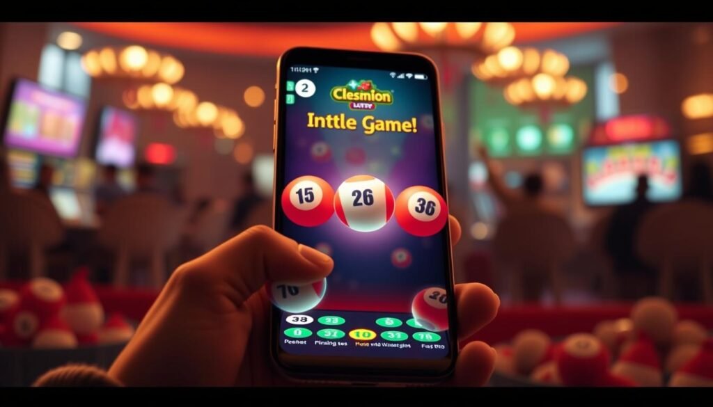 生成行動裝置彩票遊戲體驗圖片