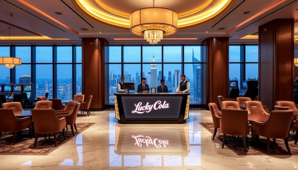 LuckyCola Casino registration process