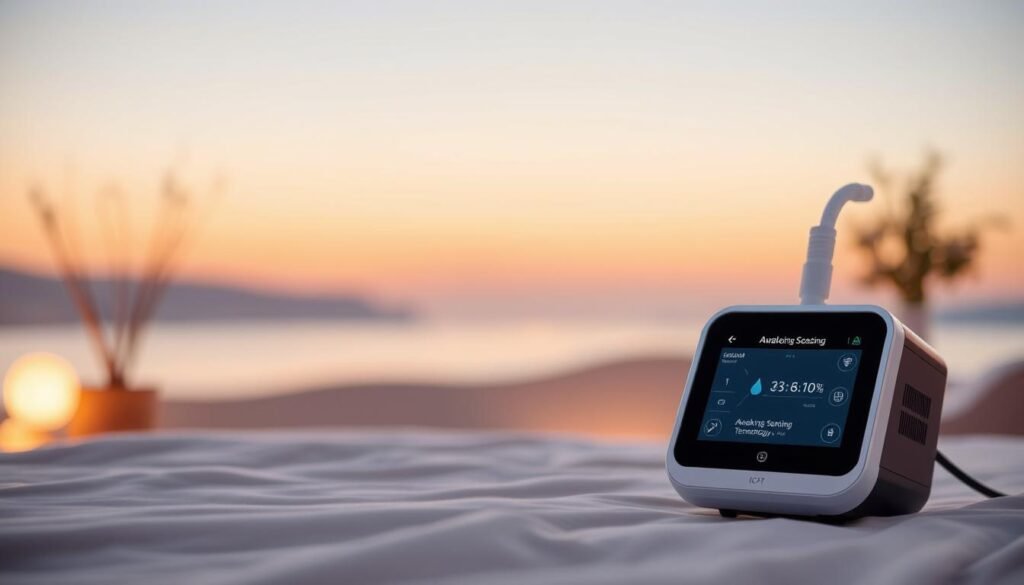 睡眠呼吸機覺醒感應技術