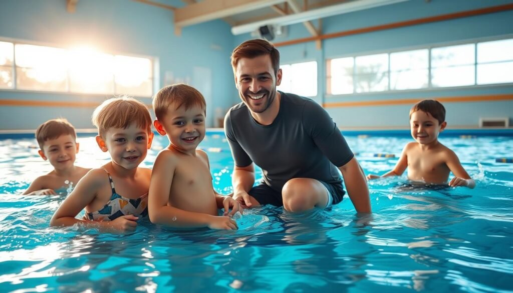 游泳班, 學游水